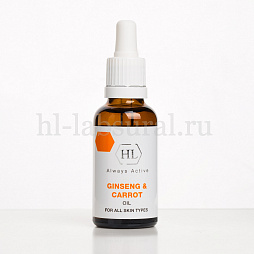 GINSENG&CARROT oil 30 (масло 30 мл)